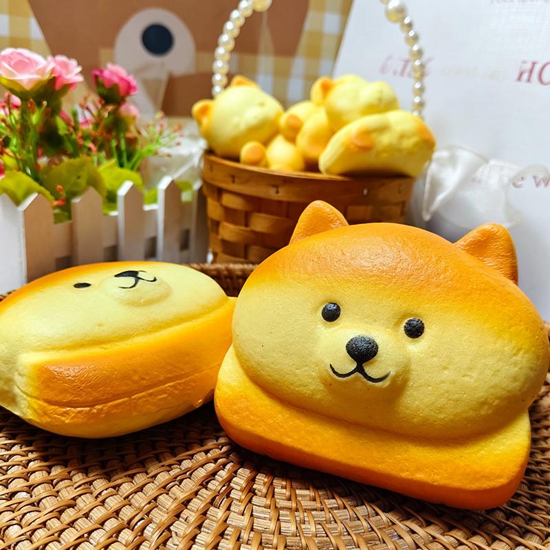 Реалистичные искусственные хлебные сенсорные игрушки медленно поднимающиеся для снятия стресса, домашний декор, витрина пекарни, детские подарки