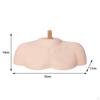 Cosmetic Mannequin Shoulder Model Bust Platform Soft Head Stand Holder Bracket