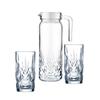 Luminarc Annecy Embossed Glass Water Set
