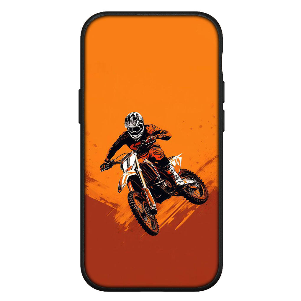 for Samsung Galaxy S25 S24 S23 S22 Ultra FE Plus A37 A57 A56 A55 A06 A16 A15 A36 A26 A35 A05 A25 A54 A34 Phone Case Moto Cross Motorcycle Mobile Cover