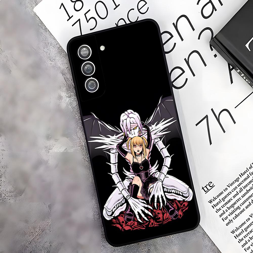 Чехол для телефона Misa Death Note для Samsung S26 S25 Edge S24 S23 S22 S21 S20 Ultra Plus Fe Galaxy A54 A53 A34 A25 A16