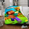 Custom Name Monster Truck Adventure Night blanket for Couch & Bed, Plush Cozy Fuzzy Blanket Super Soft & Warm Blankets for Fall and Winter. 0908437