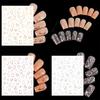1PCS Laser Love Nail Stickers