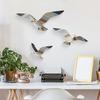 3Pcs/Set Wooden Seagull Wall Decoration Farmhouse Rustic Nautical Sea Bird Wall Art