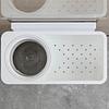 Wall Mount Toilet Brush Storage Holder Set Garbage Bag Cleaning Liquid Box