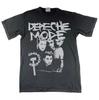 Depeche Mode Футболка унисекс с коротким рукавом, редкий дизайн, черная, S-5XL, репринт