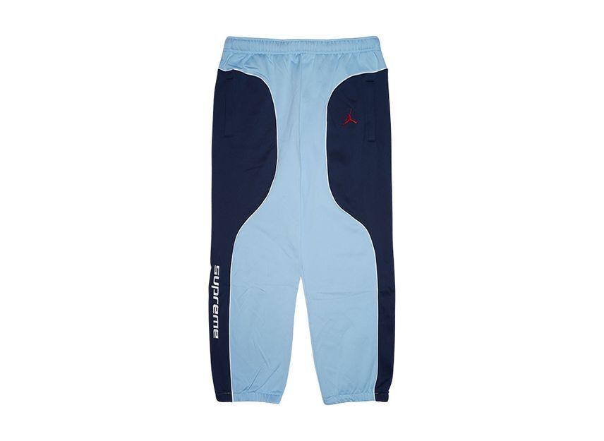 Спортивные штаны Supreme Jordan из трикотажа, синие