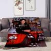 1PC Michael Jason blanket, all-season lightweight home office outdoor nap multifunctional blanket, Christmas gifts