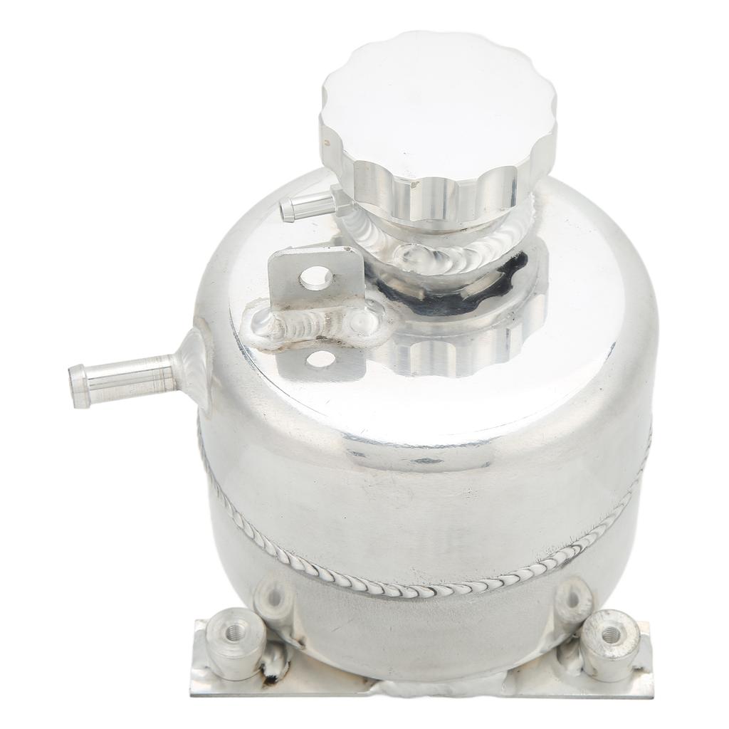 Radiator Coolant Expansion Water Tank Aluminium Alloy Polished Replacement for COOPER S R53 2002‑2006