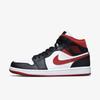 Jordan 1 Mid Gym Красный Черный Белый 554724-122