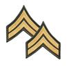 США Вьетнам плащ M65 нарукавная повязка вышитый старший сержант сержант сержант плечевой шеврон OG107 шеврон на рубашку шеврон TCU