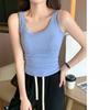 Stylish Vest Elegance Fashion Casual H523 Camisole Undershirt Female Inside-out Sleeveless Bottoming Shirt Summer Threaded Undershirt Slim Tops Female