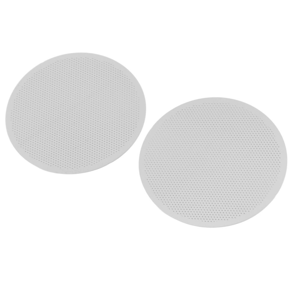 2шт кофейный фильтр-шайба 61мм 304 нержавеющая сталь многоразовый кофейный фильтр сетка пластина для портафильтра F