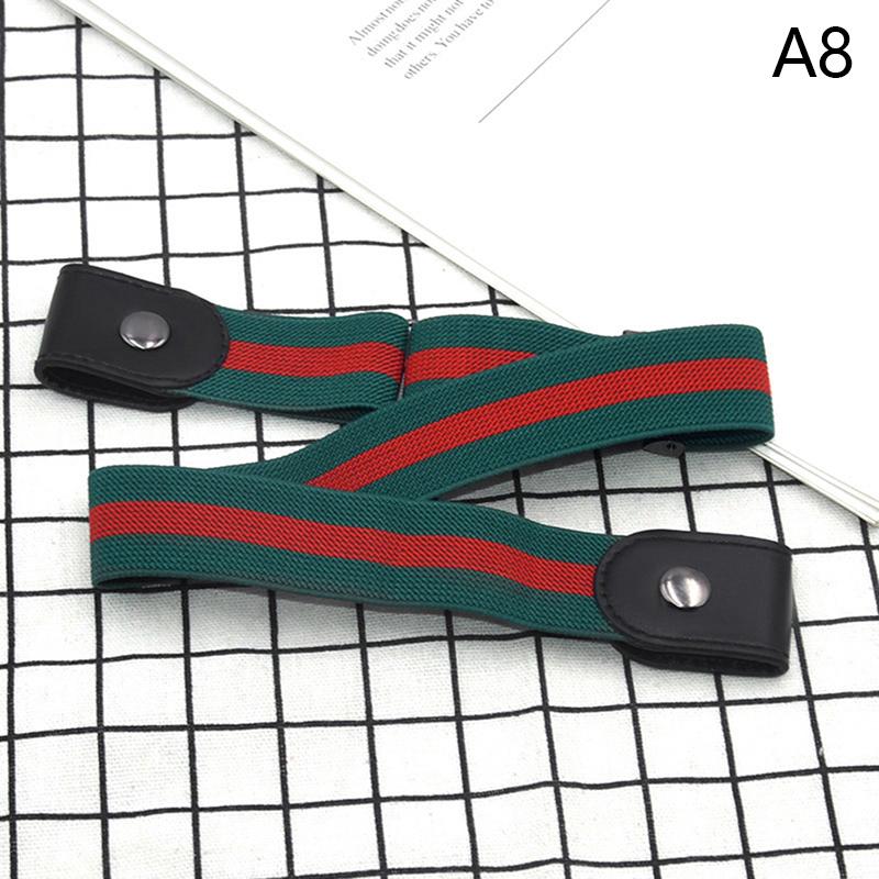 Женский эластичный ленивый пояс, женские без пряжки, ремень для джинсов, платье, эластичные ремни, женские