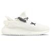 adidas Оригинальные Yeezy Boost 350 V2 Устойчивые к истиранию Устойчивые к истиранию Низкие Повседневная Обувь Унисекс Белый Черный HQ6316(Команда373-)