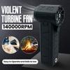 X40 Мощный вентилятор 40 мм Бесщеточный двигатель Turbo Violent Fan Thrust 600 г Большой бесщеточный двигатель, сушка автомобиля, подметание листьев