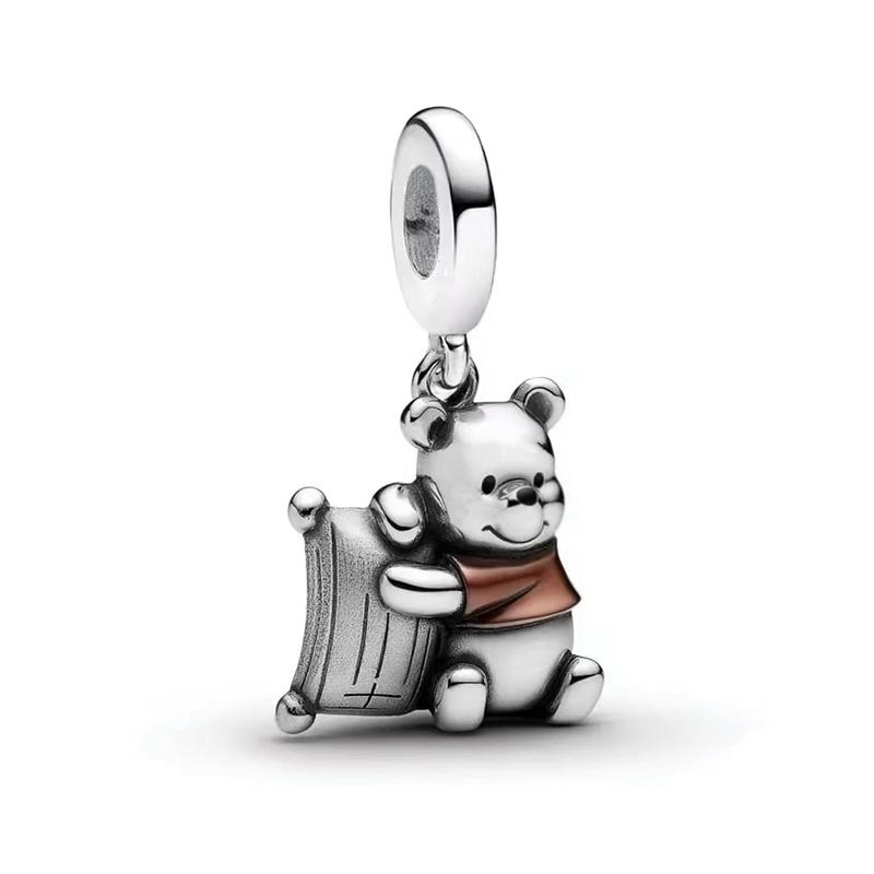 New Disney Sparkling Stranger Demodog Demogorgon Dangle Stitch Charm Bead Monster Fit Original Bracelets DIY Jewelry Gifts