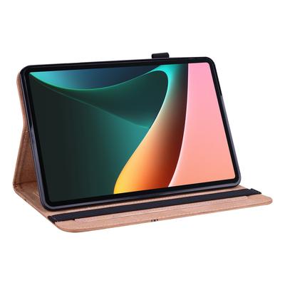 Чехол для Lenovo Tab M11/Xiaoxin Pad 11 2024 из искусственной кожи с держателем для карт и защитной подставкой