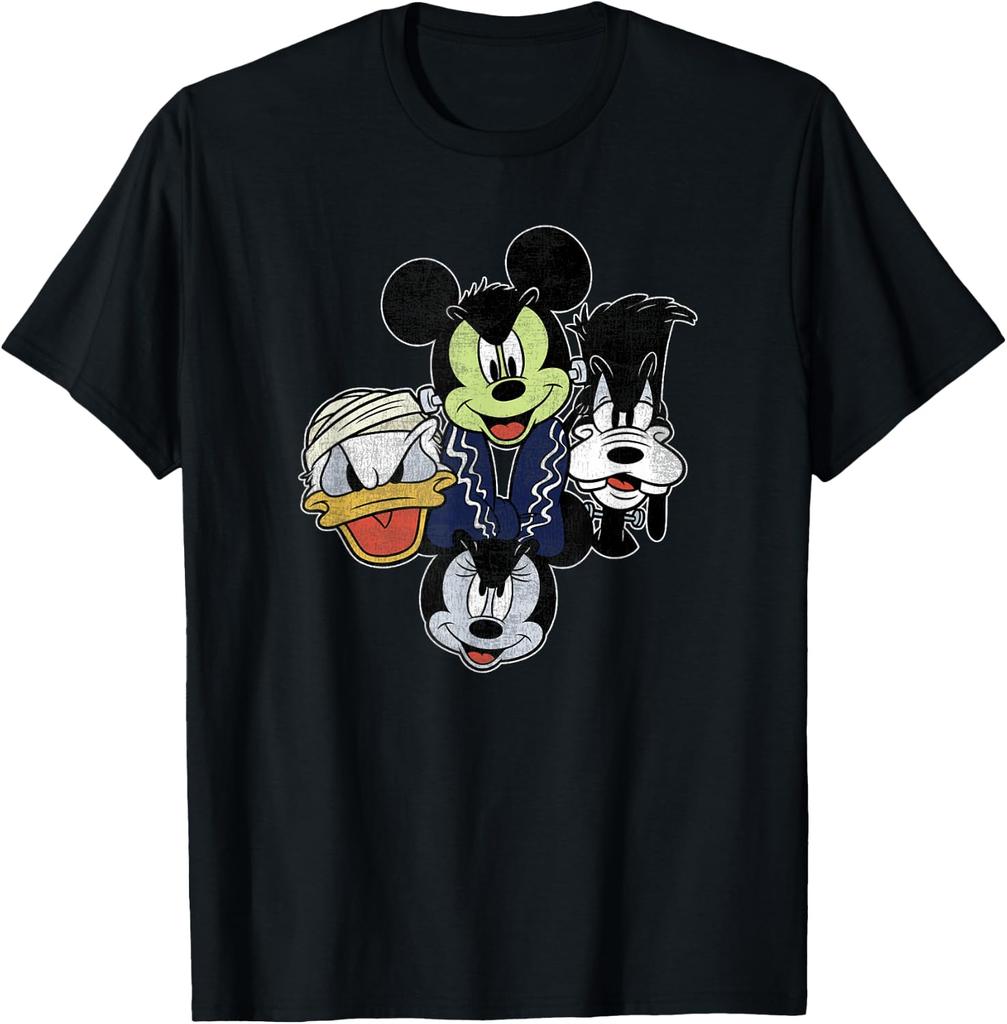 Fashion Mickey and Friends Halloween Group Shot Costumes T-Shirt Unisex