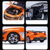 1/32 Ford Mustang Shelby GT500 литой спортивный автомобиль модель литой игрушечный гоночный автомобиль модель транспортного средства имитация звука и света детский подарок