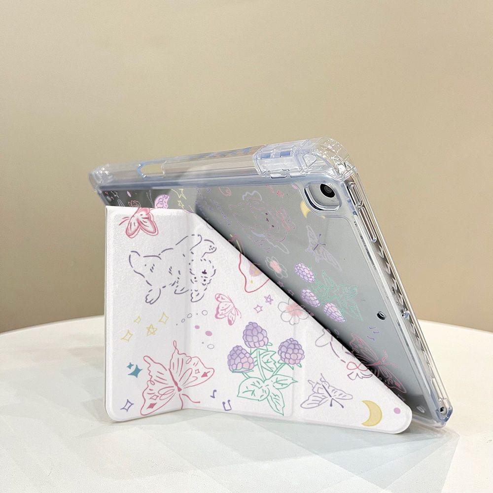 Защитный чехол для планшета для iPad Pro 12.9/iPad Air 13 2024/iPad Air 13 2025/iPad Mini 6 7/iPad 9.7/iPad Pro 13 11/iPad 11 10.9/iPad 10.2 с лотком для стилуса