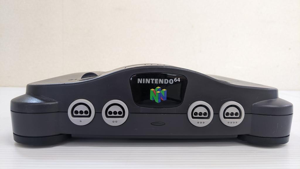 Nintendo 64 N64 Консоль Черная 1-15-1 Б/у Восстановленная