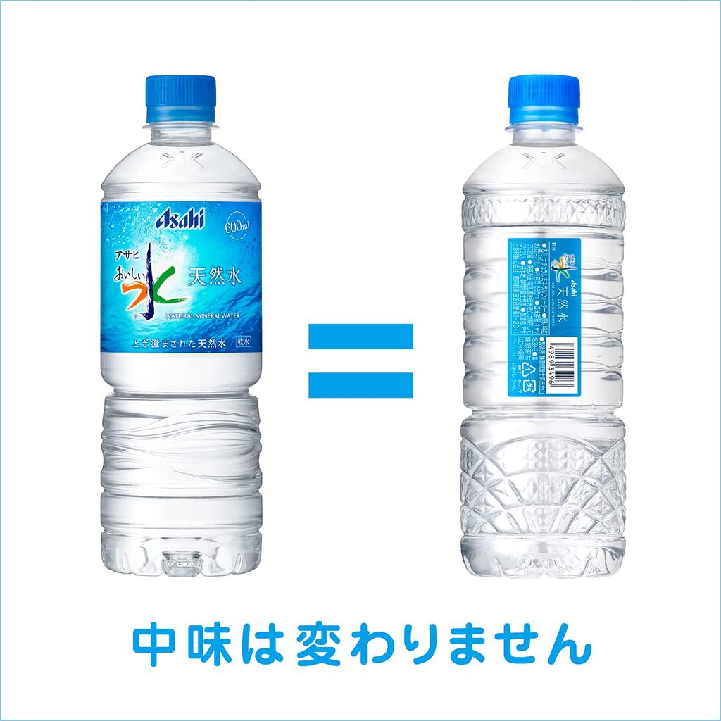 Вкусная натуральная вода Simple Eco Label 585 мл x 24 бутылки "Asahi Water"