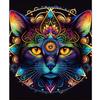 Frame Painting By Numbers Cat Kits Animals Acrylic Paint Numbers Wall Art Coloring By Numbers For Home Wall Decors 40x50