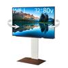 WALL TV Stand TV Stand Wall Mounted TV Stand WALL V3SW Low Type Walnut Base Left and Right Swing Angle Adjustment EQUALS [SWING]