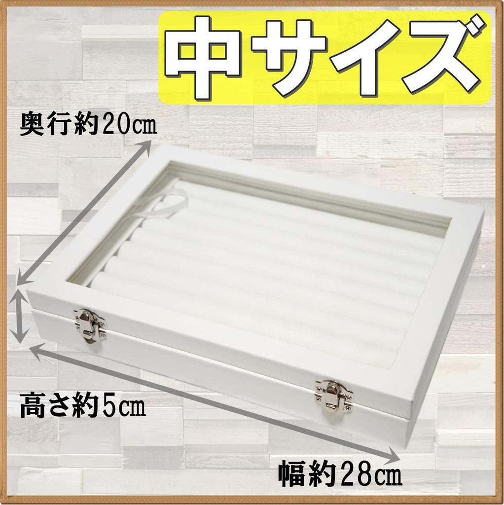 Прозрачный органайзер для хранения украшений, кейс, подходит для больших наборов серег и серег с гвоздиками (черный, средний размер, включает набор серег)