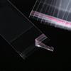200pcs Transparent Self Sealing Small Bags Resealable Plastic Cookie Bag  Pen Jewelry Candy