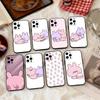 C-Cute A-Asamimichan Чехол для телефона Силиконовый Мягкий Для IPhone 17 16 15 14 13 12 11 X XR Plus Pro Max Plus