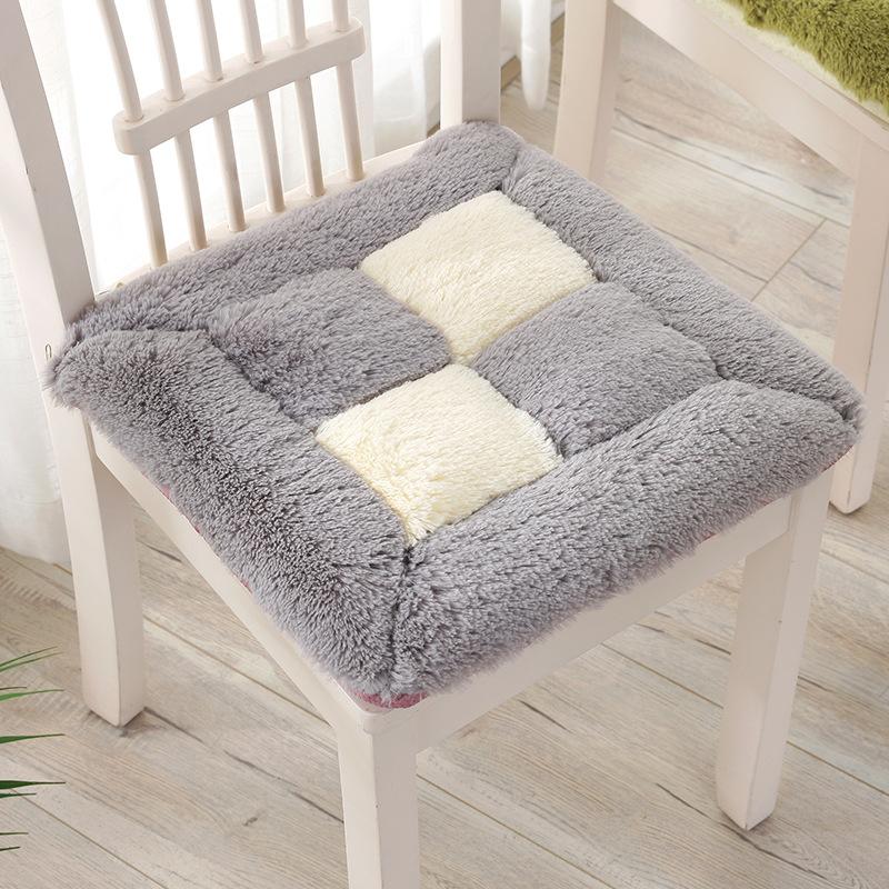 Утолщенная подушка для стула, подушка для сиденья на полу, подушка для стула из девяти сеток для студентов, плюшевая подушка для ягодиц, подушка для долгосрочного использования в офисе