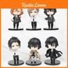Pazela Dazai Chuya Cake Car Decoration Model Toy 10cm Pvc Figure