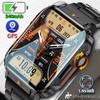 2025 New 1.95 Outdoor Military Man Smart Watch Men Bluetooth Call Smartwatch Men For Android IOS IP68 Waterproof Ftiness Watches