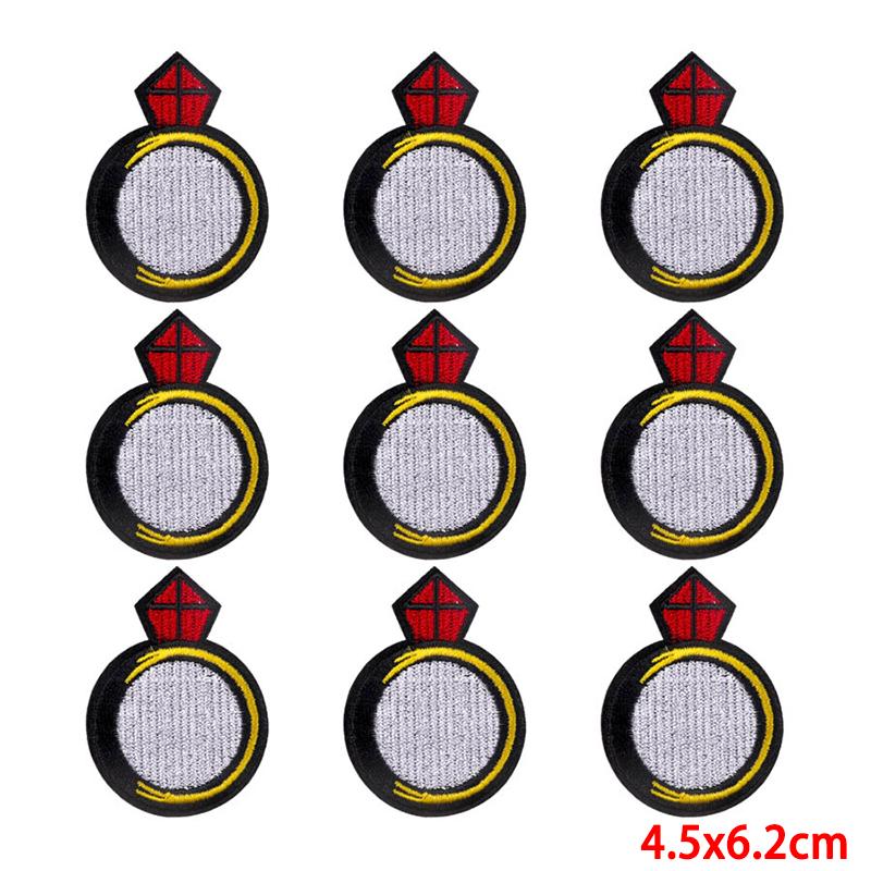 10 шт./лот, оптовая продажа, вышивка, железные нашивки для одежды, нашивки для одежды, куртки, декор, аппликация, принадлежности для шитья