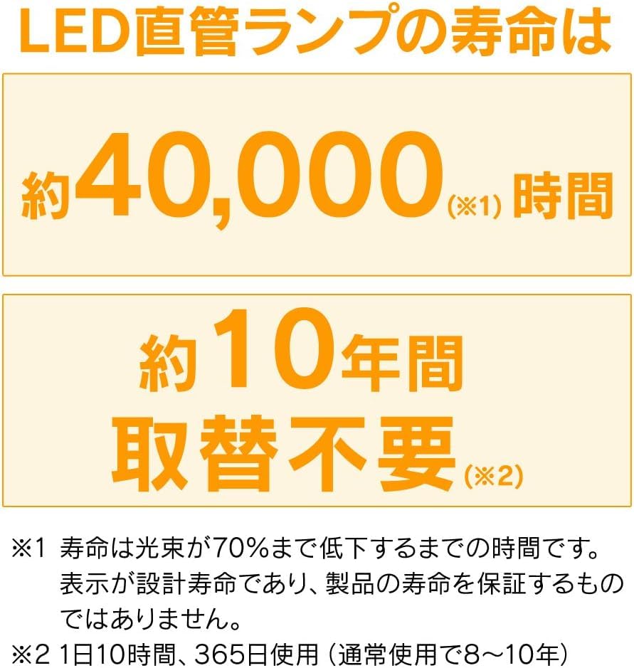 Светодиодная люминесцентная лампа Iris Ohyama LDG20T-N 710V2, 20 Вт, не требует установки, дневной белый свет, для светильников с дросселем [Б/У]