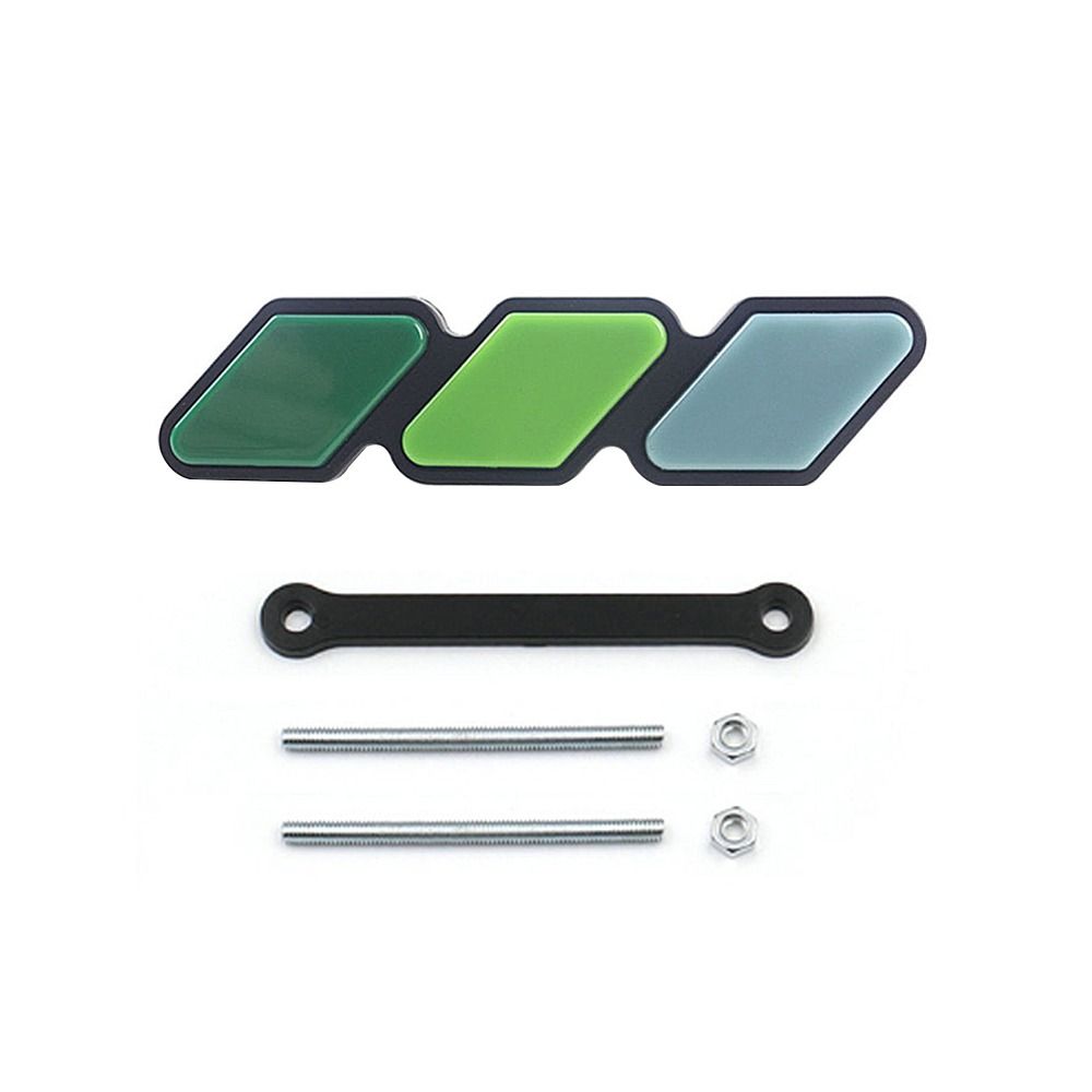 For Toyota Anti-collision Emblem 3 Grille Badge Car Protection Modified Decorative Strip