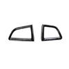 Black Wood Grain Console L&R Air Outlet Vent Trim 2PCS For Ford Edge 2015-