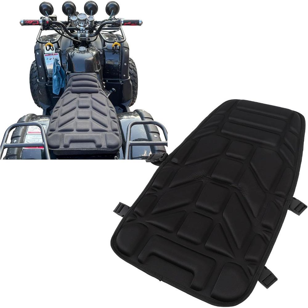 Breathable Motorcycle Seat Pad Black Motorcycle Seat Protector ATV Seat Cover For Off-Road Riding