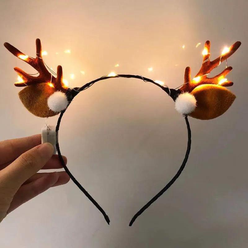 Заколка для волос с оленьими рогами в стиле Мори - Милый рождественский аксессуар для волос в сказочном стиле для женщин