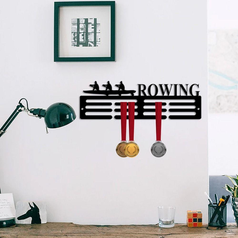 Настенная вешалка для хоккейной медали, водонепроницаемая спортивная витрина, знак для наград, настенный декор