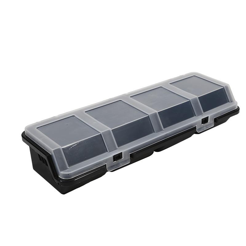 Ящик для хранения деталей Органайзер для винтов Инструмент Многосекционный органайзер для винтов Мелких деталей Пластиковый Кейс для хранения ювелирных изделий Крепежа