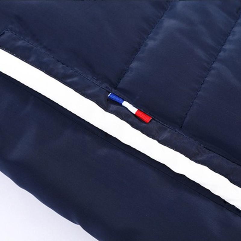 Мужская зимняя теплая хлопковая куртка, лыжная куртка, толстое пуховое пальто с капюшоном, стильная и универсальная