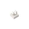 50 шт. 15712 Модифицированные кирпичики 1 x 1 с открытым O-клипом Коллекции Массовые Модульные Игрушки Для Технического MOC DIY Подарки Распродажа Строительные блоки