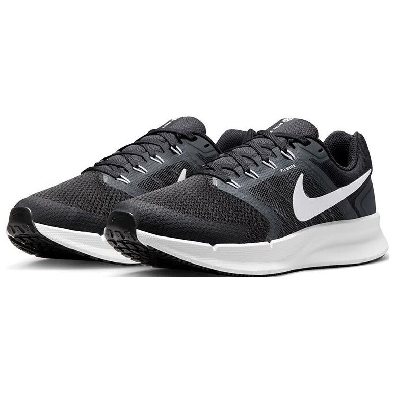 Nike Кроссовки Run Swift 3 черно-белые женские темно-дымчато-серые DR2698-002