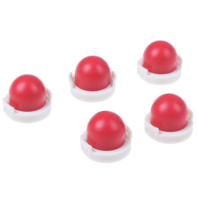 New 5 Pcs Red Carburetors Oil Primer Bulb Pump Cup For Briggs /Stratton Carburetors Jets 1