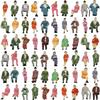 Scale Human Seated Painted 60 for Miniature Railway Building Educational DIY 187 Figures, Figures, Figures, Pieces, Gardens, Decorations, Models,