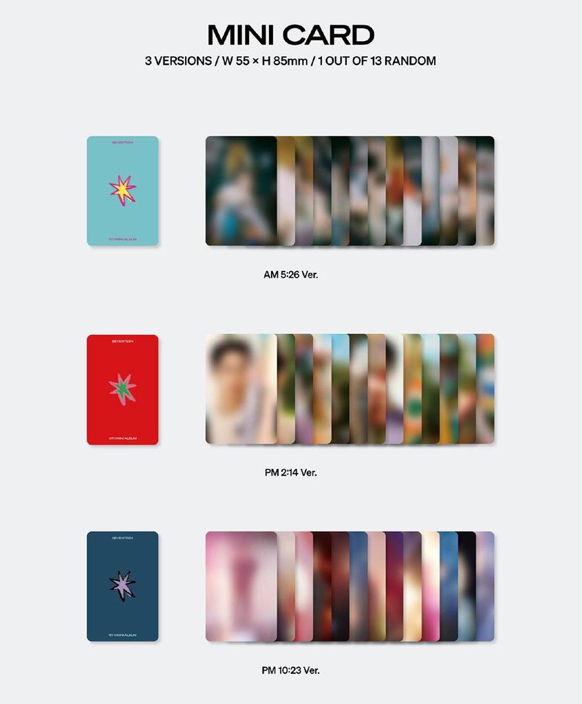 Seventeen 11th Mini Album 'SEVENTEENTH HEAVEN'