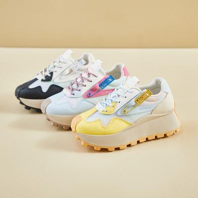 Женские кроссовки для ходьбы, повседневные, удобные, легкие, нескользящие, на толстой платформе, для папы, кроссовки для бега, спортивная обувь для тренировок на открытом воздухе